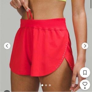 Lululemon Fast and Free Shorts Size 6